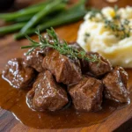Cooked Beef Tips