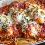 Baked Chicken Marinara