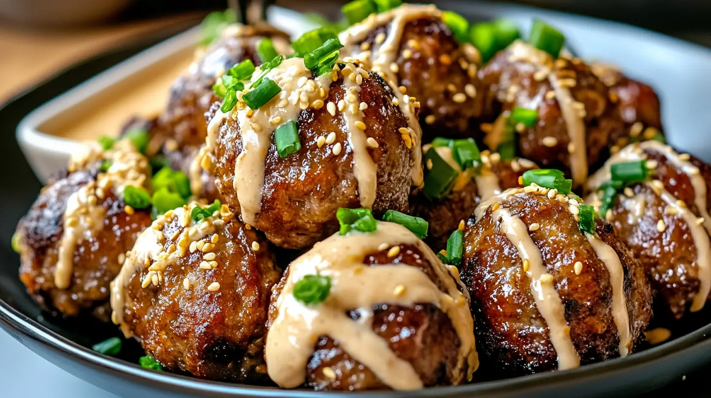 Korean Bbq Meatballs