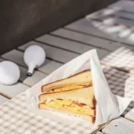 masters pimento cheese sandwich in wax paper